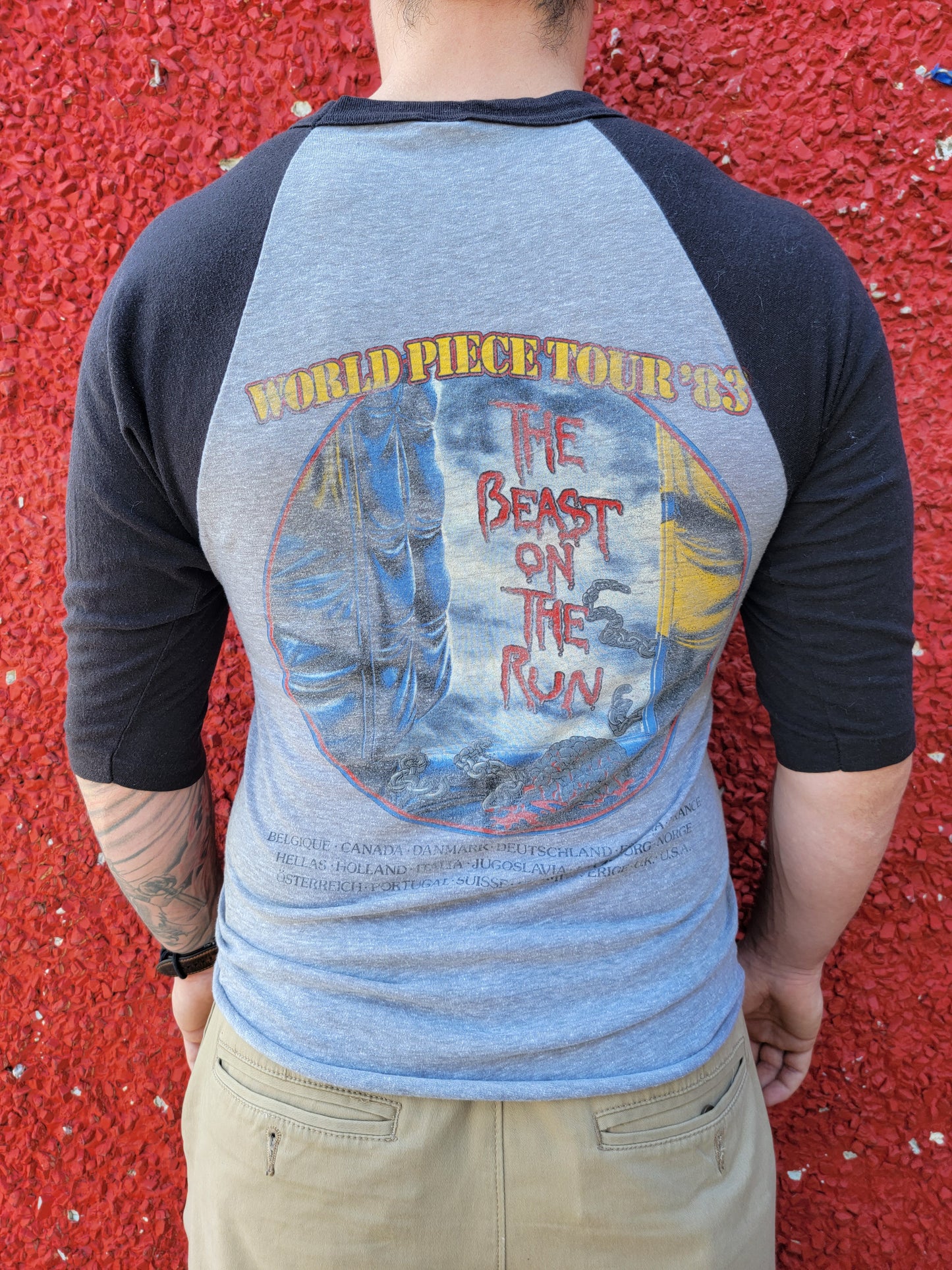 Iron Maiden 83' Raglan